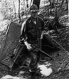 Gerald Wieczorek in the field during his counter-terrorism years